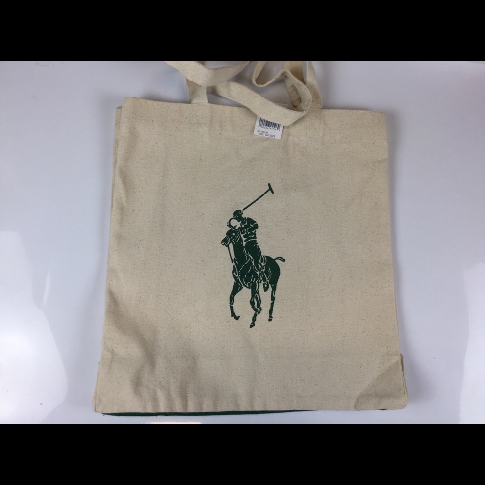 Polo Ralph Lauren Big Pony Canvas Tote